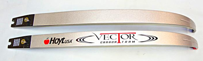Hoyt Vector Recurve Limb  Set - Belly view