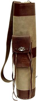 Legacy Leather Raptor Back Quiver - Brown