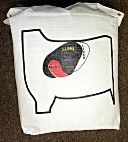 Trophy Whitetail Bag Target   - Back